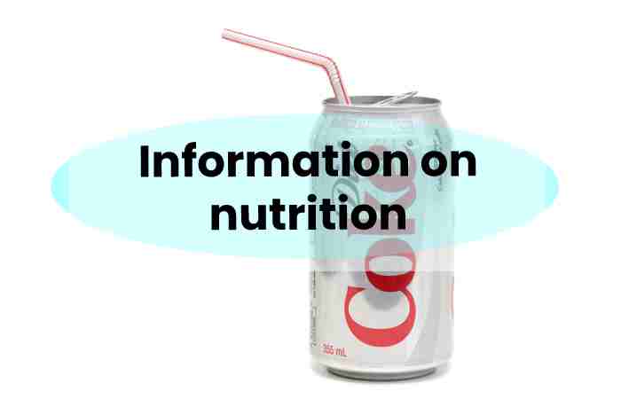 Information on nutrition