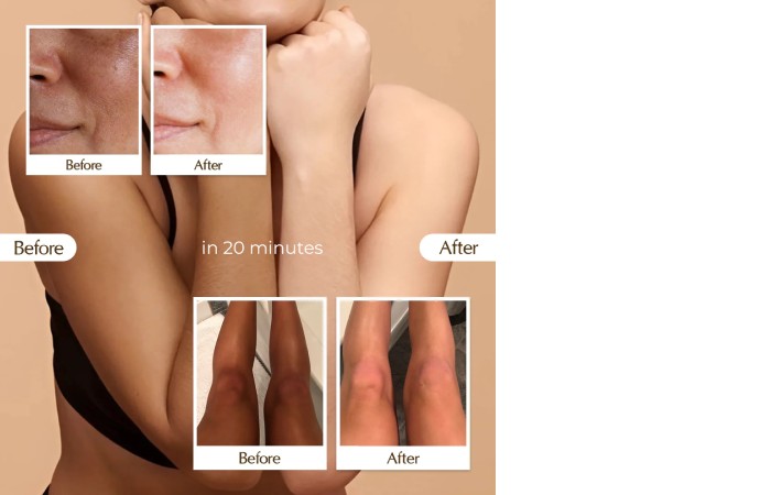 Results: Before and After Using Niconi Skin Polish