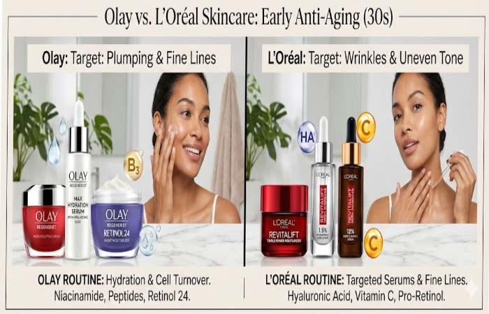 Olay vs. L’Oreal Skincare: What Busy Moms Need to Know