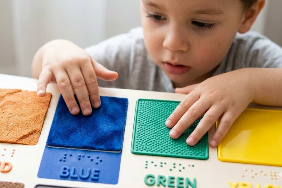 How to Explain Colours Without Sight: A Parent’s Guide
